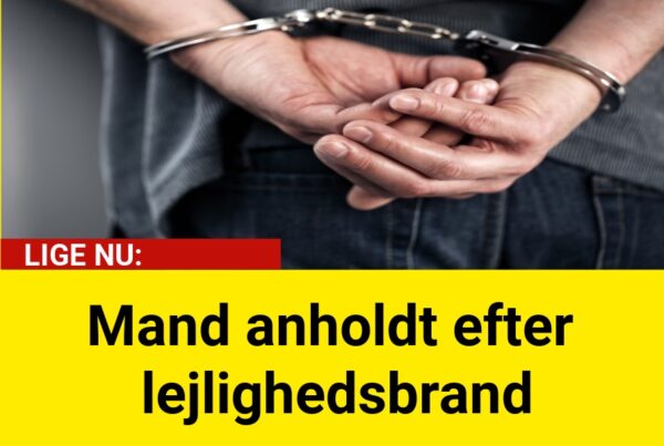 Mand anholdt efter lejlighedsbrandMand anholdt efter lejlighedsbrand