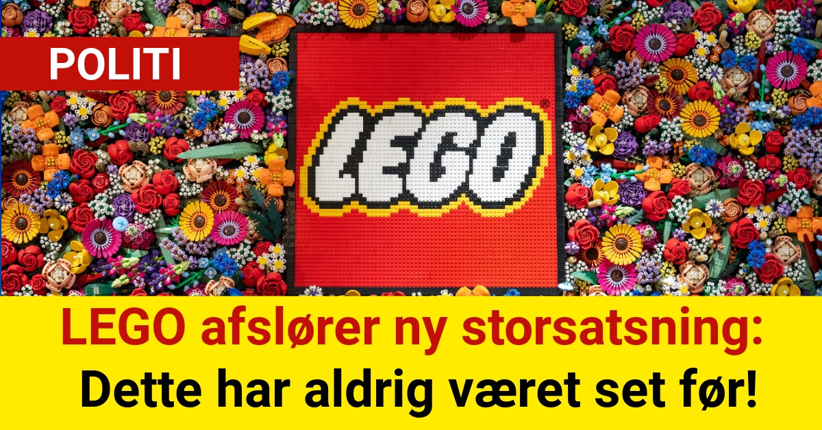 LEGO afslører ny storsatsning – Dette har aldrig været set før!