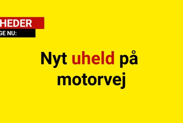 Nyt uheld på motorvej