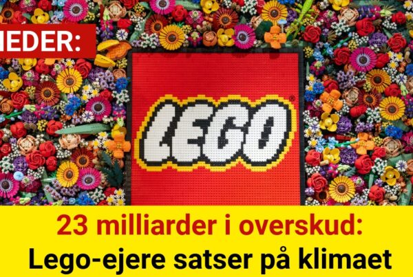 23 milliarder i overskud: Lego-ejere satser på klimaet