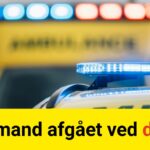 Ung mand afgået ved døden