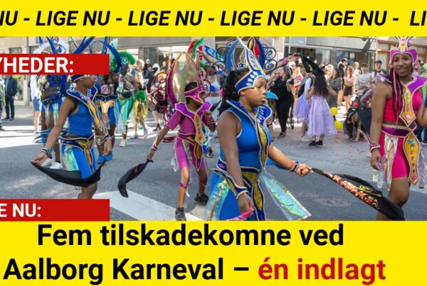 Fem tilskadekomne ved Aalborg Karneval – én indlagt