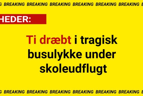 Ti dræbt i tragisk busulykke under skoleudflugt