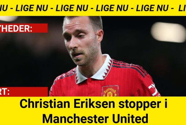 Christian Eriksen stopper i Manchester United