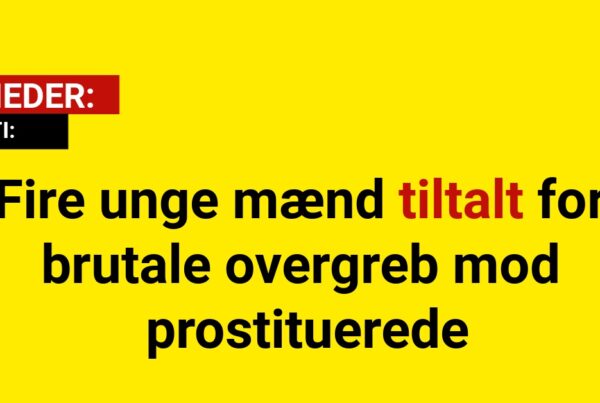 Fire unge mænd tiltalt for brutale overgreb mod prostituerede