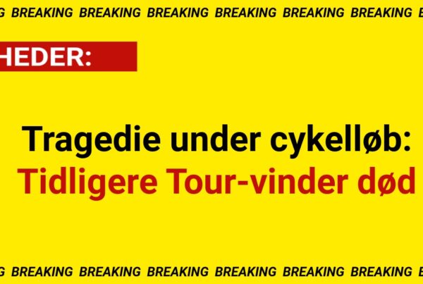 Tragedie under cykelløb: Tidligere Tour-vinder død