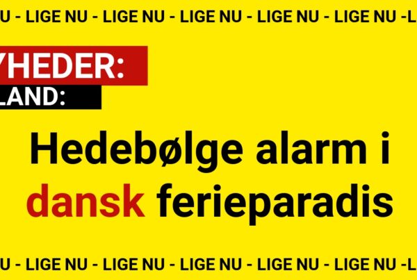 Hedebølge alarm i dansk ferieparadis