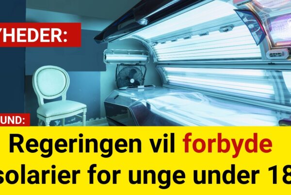 Regeringen vil forbyde solarier for unge under 18