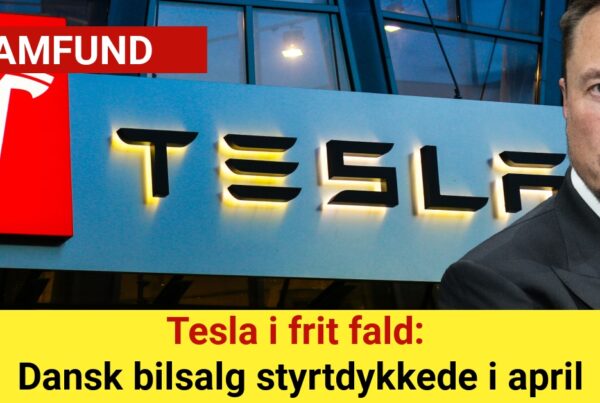 Tesla i frit fald: Dansk bilsalg styrtdykkede i april