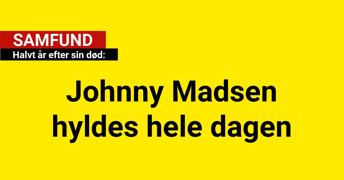 Halvt år efter sin død: