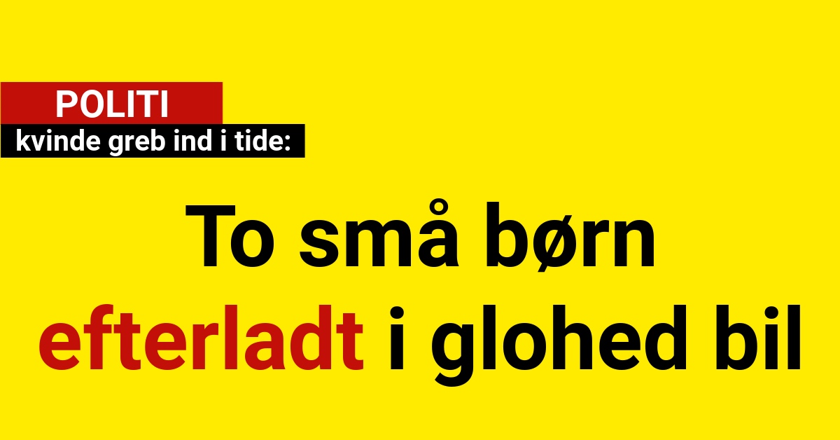 kvinde greb ind i tide