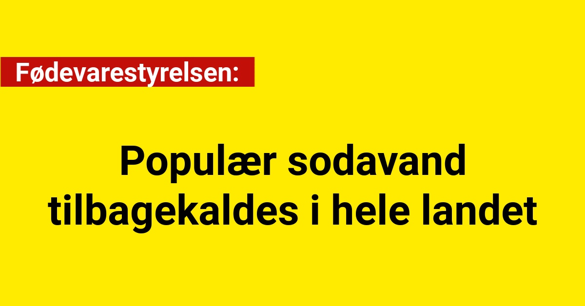 Fødevarestyrelsen: