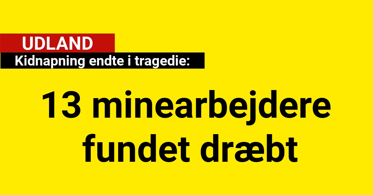 Kidnapning endte i tragedie