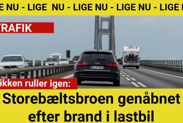 Trafikken ruller igen:
