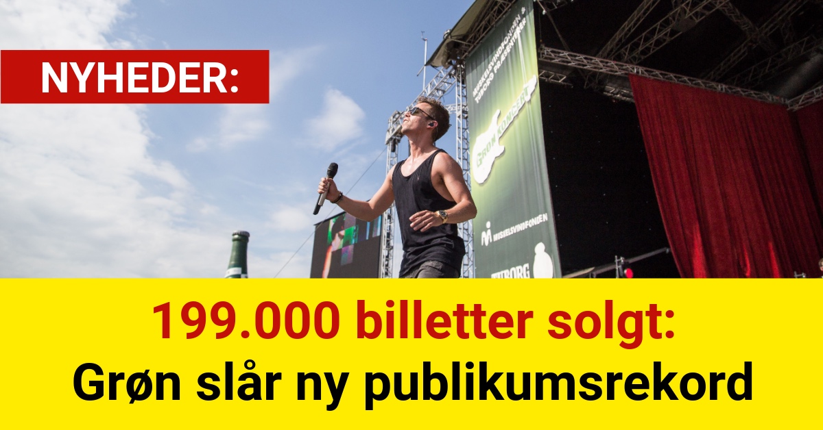 199.000 billetter solgt: Grøn slår ny publikumsrekord