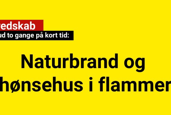 Beredskab kaldt ud to gange på kort tid: