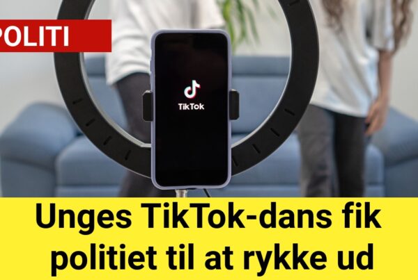 Unges TikTok-dans fik politiet til at rykke ud