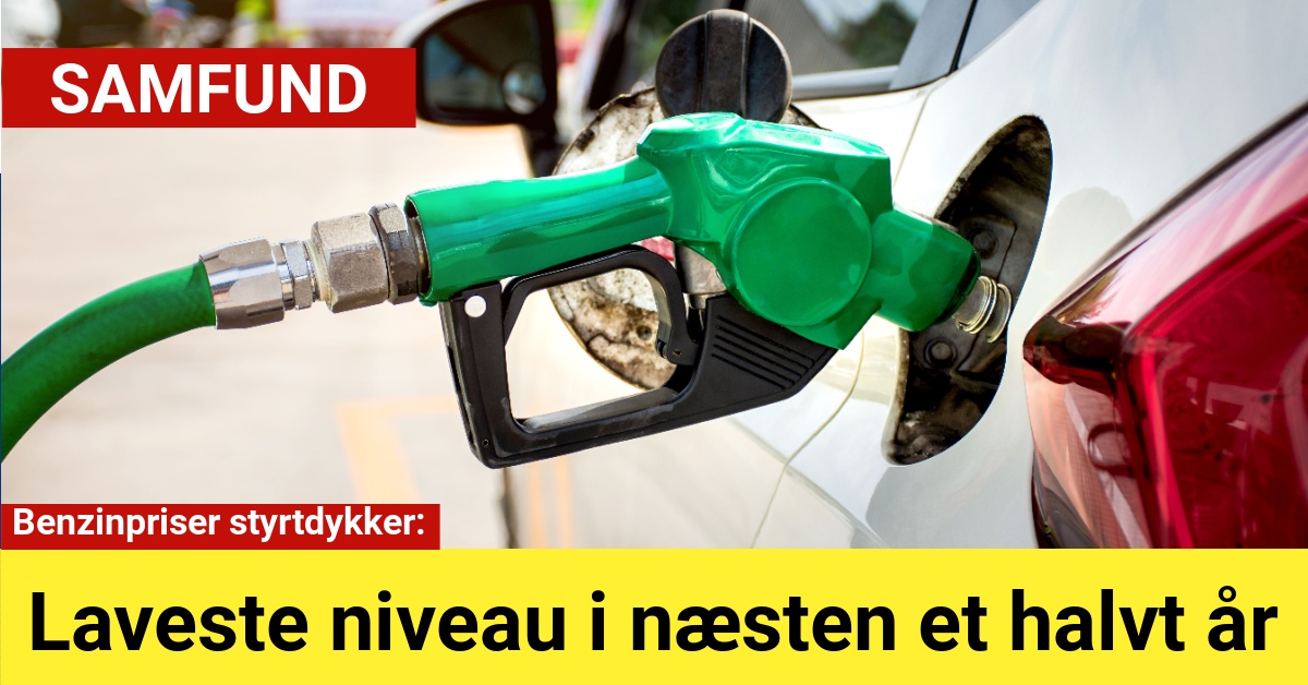 Benzinpriser styrtdykker: