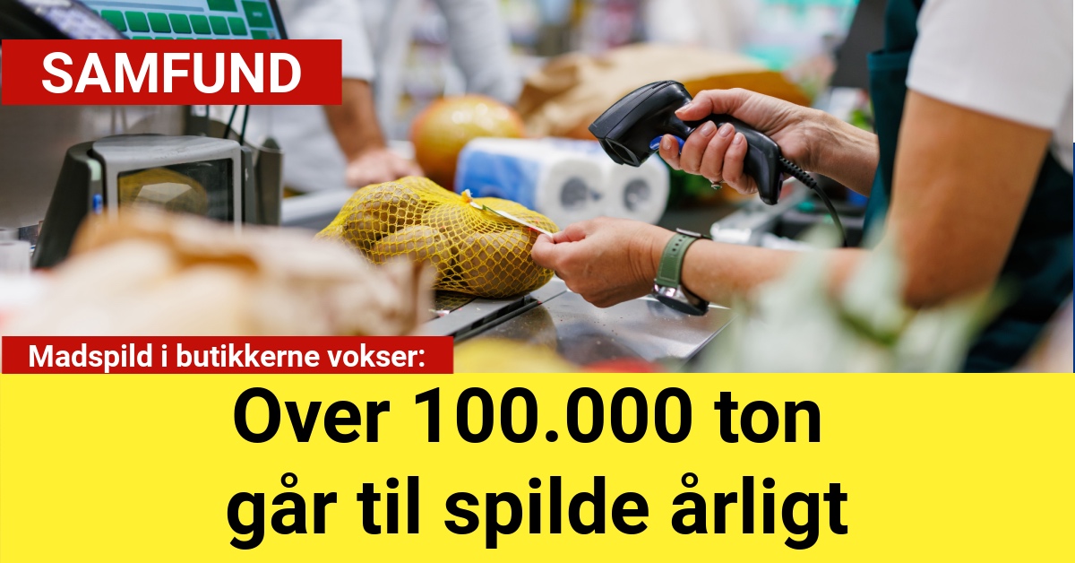 Madspild i butikkerne vokser:
