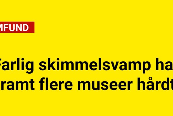 Farlig skimmelsvamp har ramt flere museer hårdt
