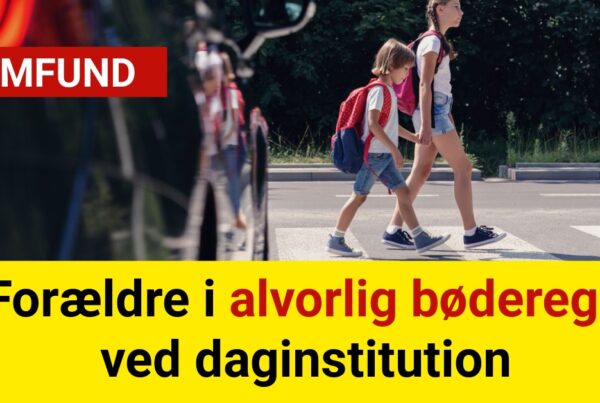 Forældre i alvorlig bøderegn ved daginstitution