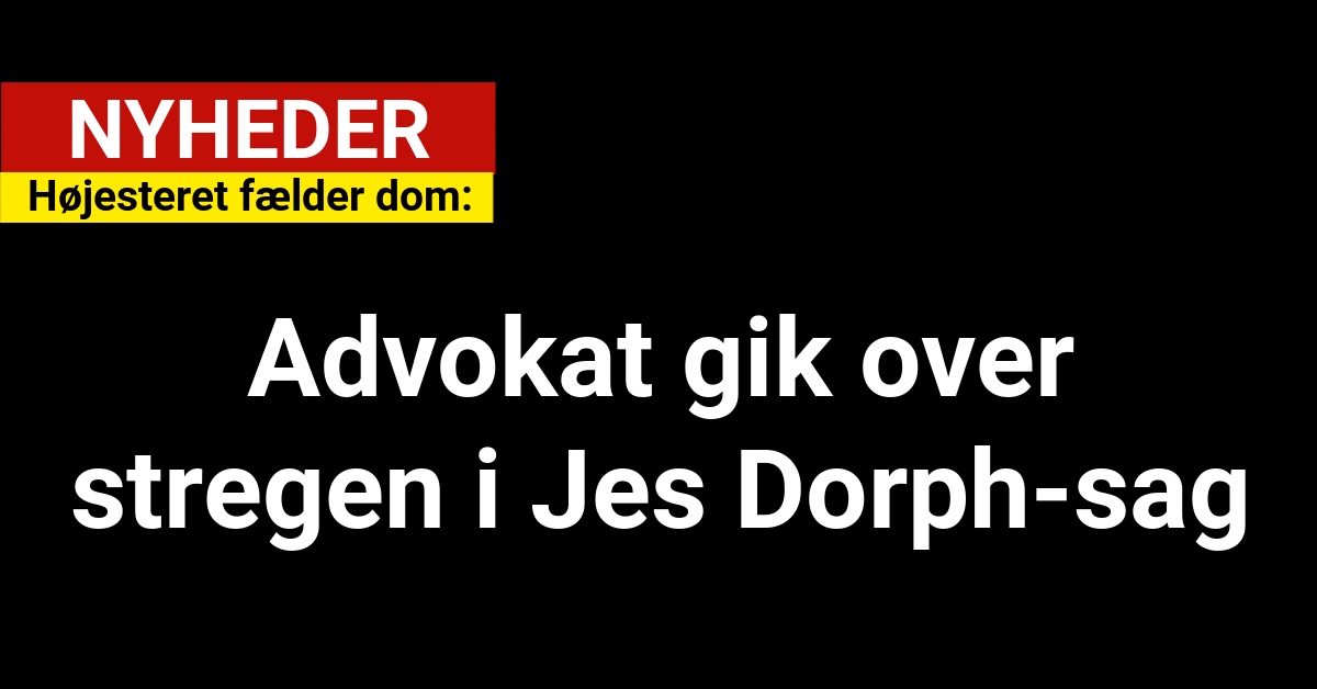 Højesteret fælder dom: