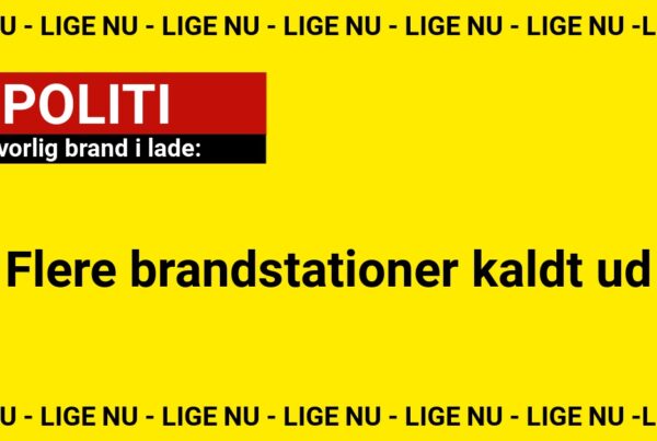 Flere brandstationer kaldt ud for at forhindre storbrand i at sprede sig i lade