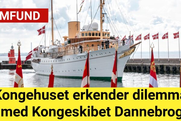 Kongehuset erkender dilemma med Kongeskibet Dannebrog