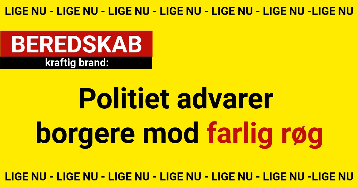 kraftig brand:
