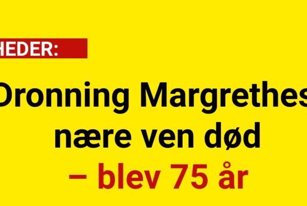Dronning Margrethes nære ven død – blev 75 år
