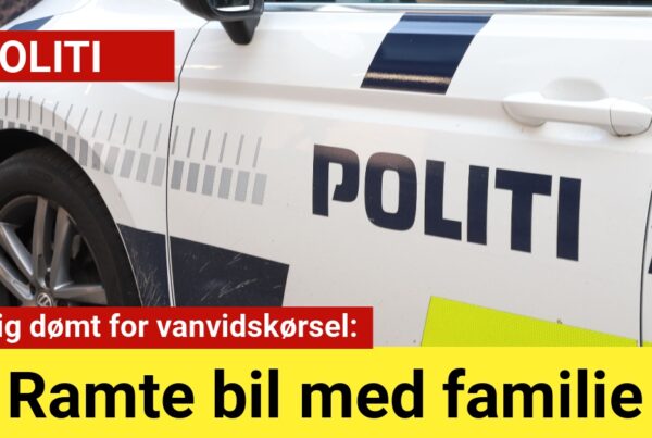 19-årig dømt for vanvidskørsel
