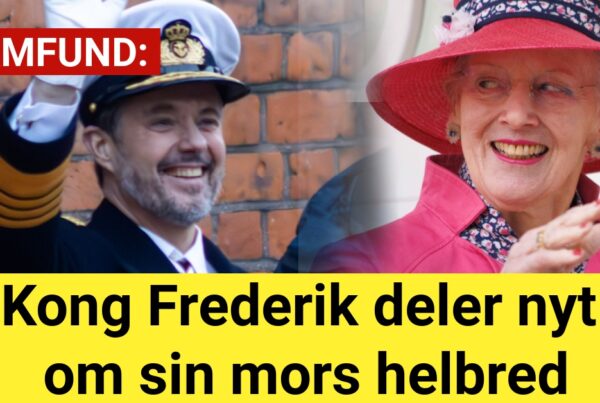Kong Frederik deler nyt om sin mors helbred