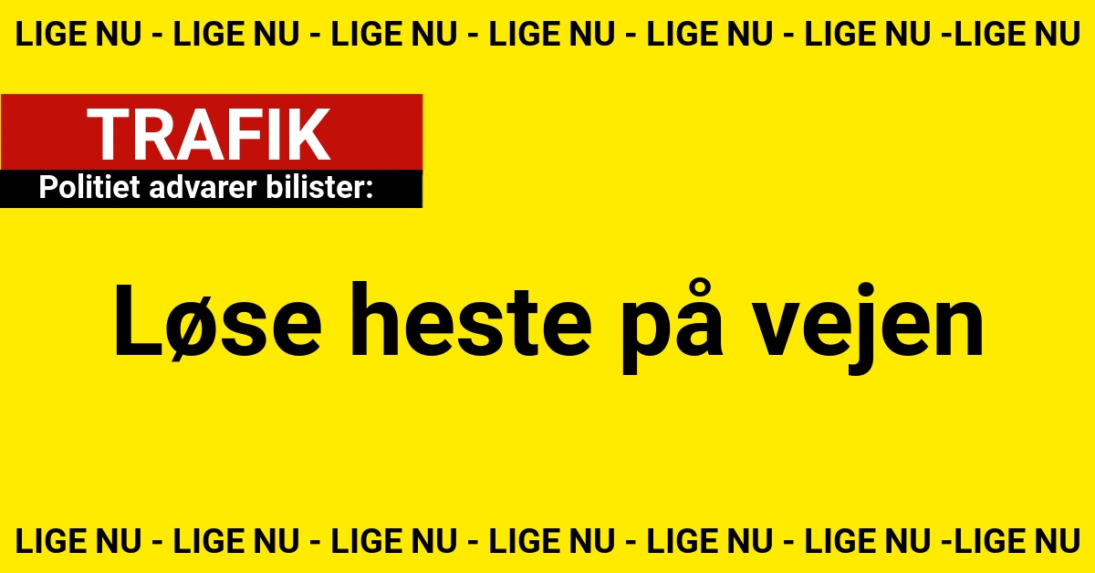 Politiet advarer bilister: