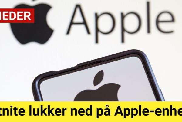 Fortnite lukker ned på Apple-enheder