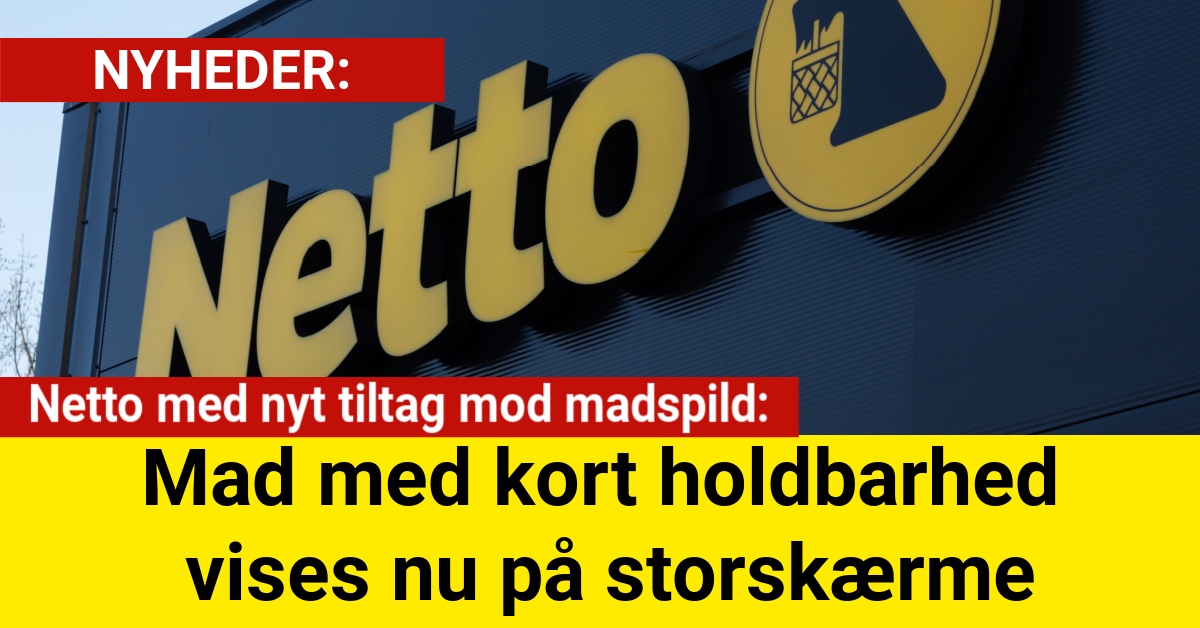 Netto med nyt tiltag mod madspild: