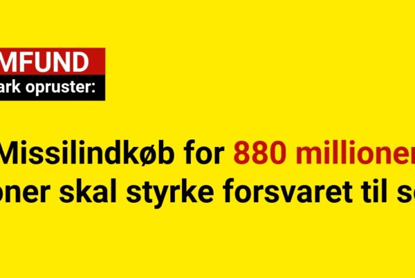 Danmark opruster: