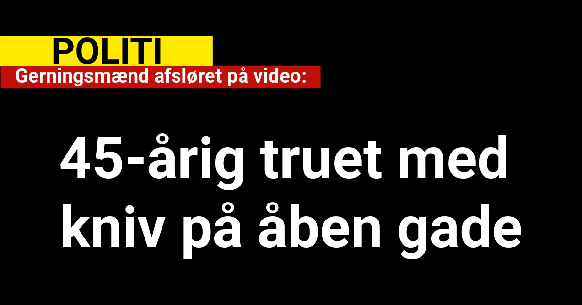Gerningsmænd afsløret på video
