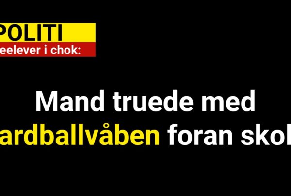 Skoleelever i chok:
