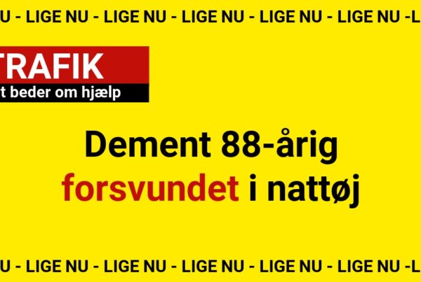 Dement 88-årig forsvundet i nattøj – politiet beder om hjælp