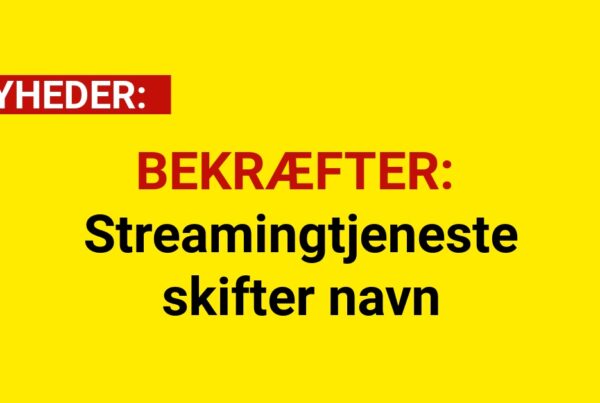 BEKRÆFTER: Streamingtjeneste skifter navn