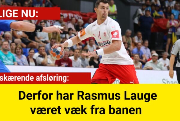 Hjerteskærende afsløring: Derfor har Rasmus Lauge været væk fra banen