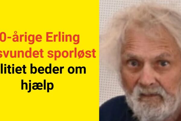 80-årige Erling forsvundet sporløst – politiet beder om hjælp