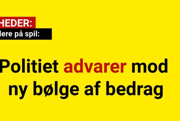 Politiet advarer mod ny bølge af bedrag
