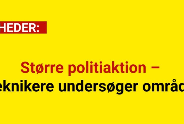 Person afgået ved døden efter ulykke