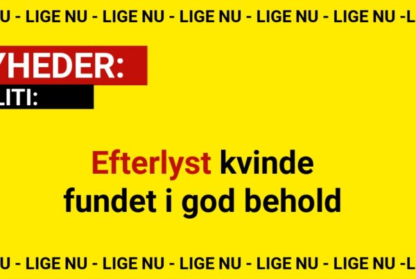 Efterlyst kvinde fundet i god behold