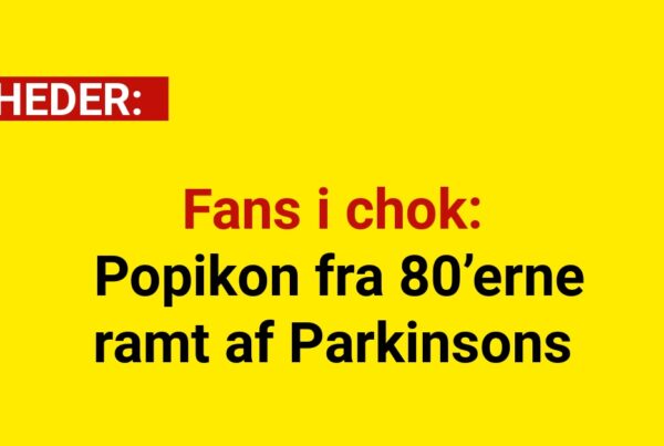 Fans i chok: Popikon fra 80’erne ramt af Parkinsons