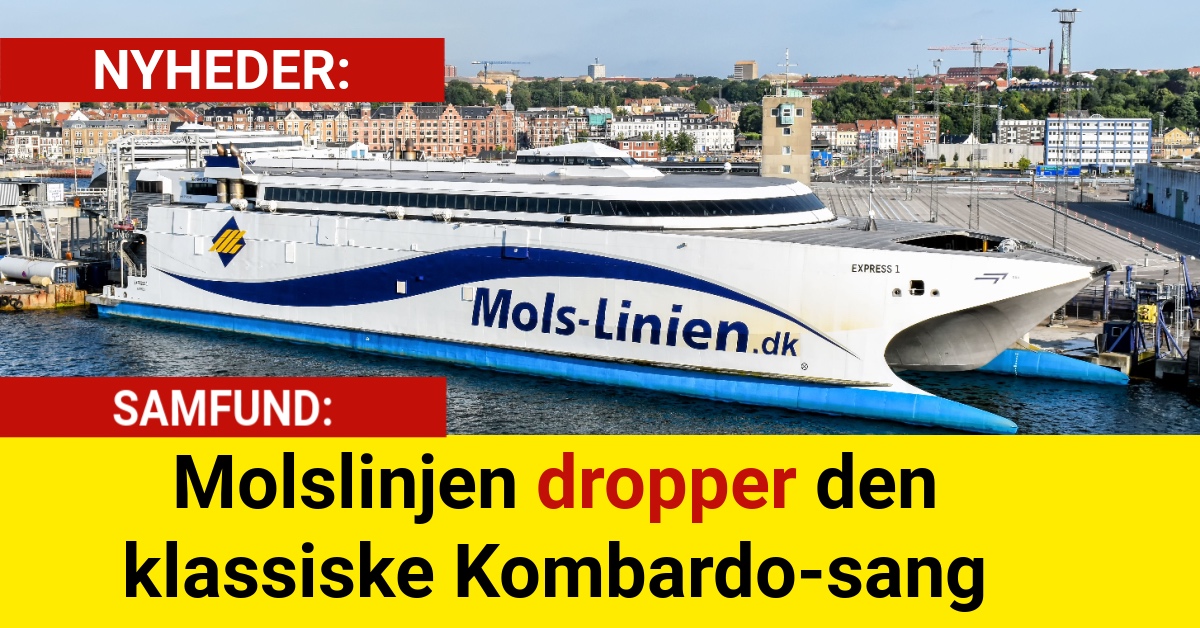 Efter 9 år: Molslinjen dropper den klassiske Kombardo-sang
