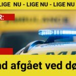 Mand afgået ved døden