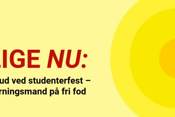Skud ved studenterfest – gerningsmand på fri fod
