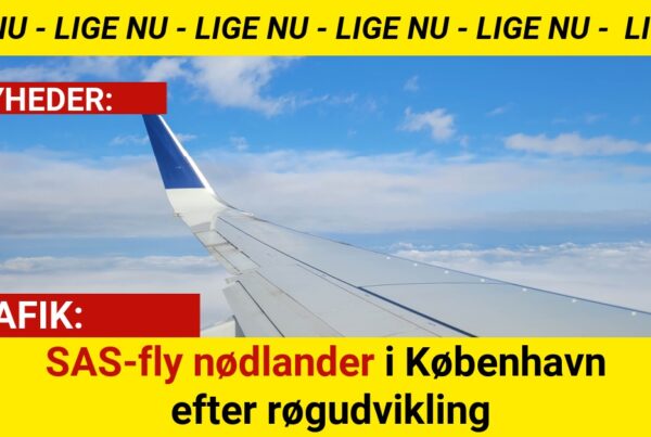 SAS-fly nødlander i København efter røgudvikling